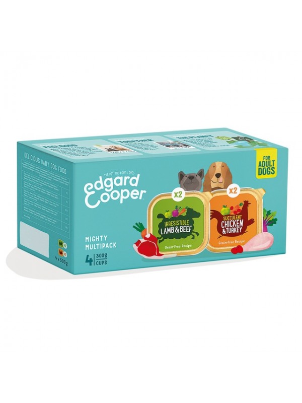 Edgard cooper koera konserv multipakk 300g n4