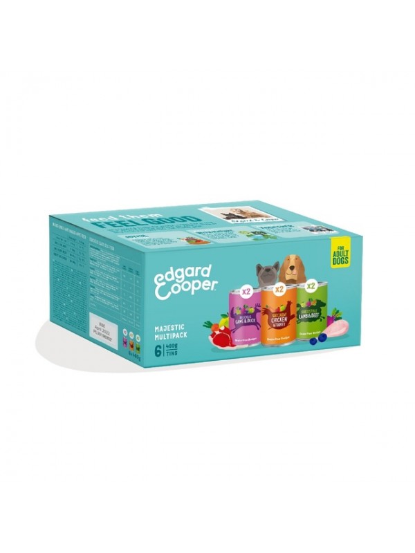Edgard cooper koera konserv multipakk 400g n6