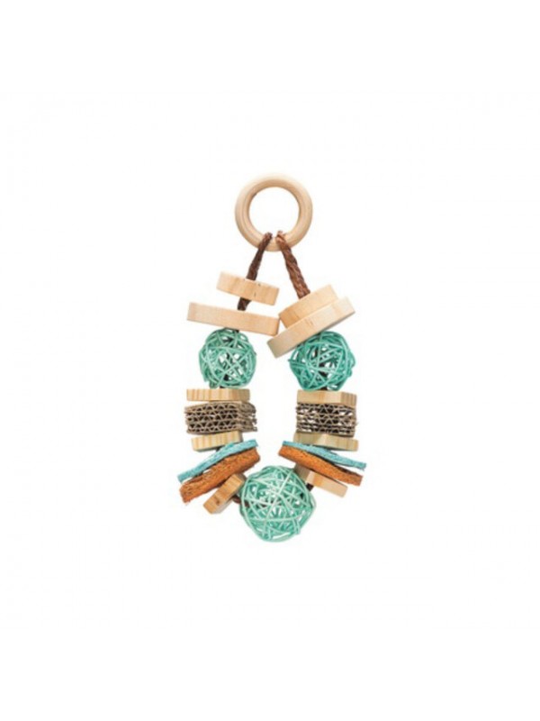 Beeztees näriliste puidust mänguasi olaf 16cm #