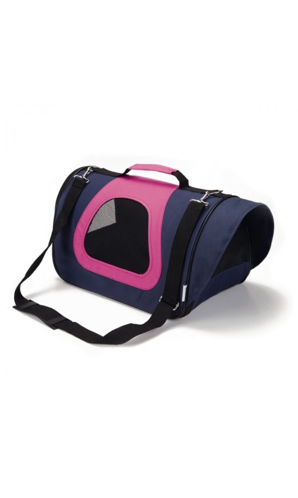 Beeztees kandekott travico 40x23x24cm t.sinine/roosa
