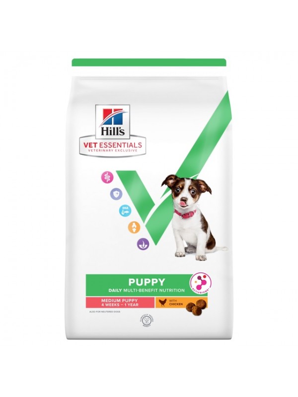 Hills ve kutsika täissööt mb medium kana 8kg