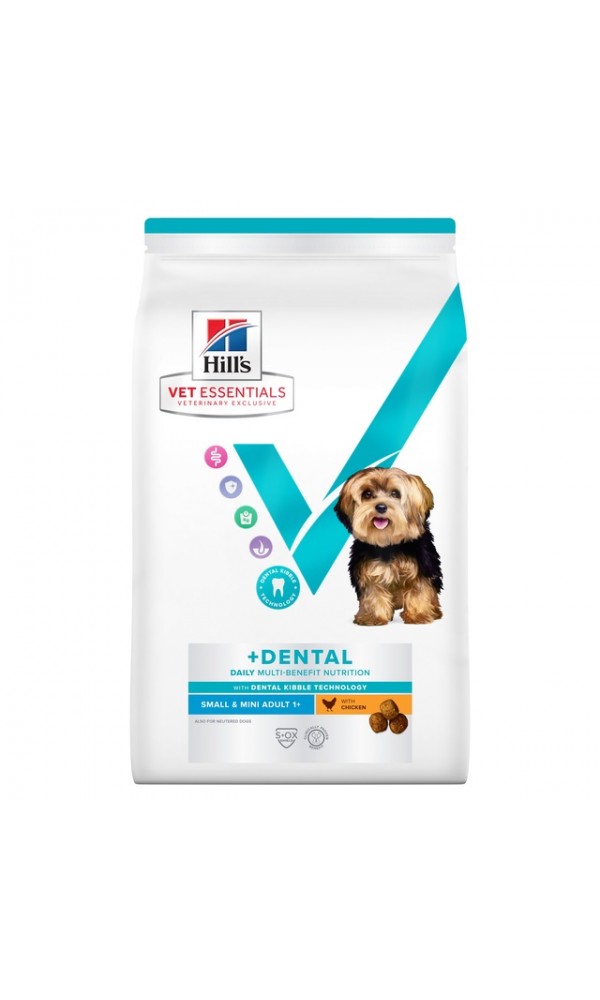 Hills ve koera täissööt mb small&mini+ dental kana 2kg