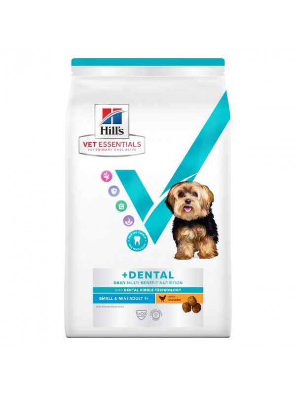 Hills ve koera täissööt mb small&mini+ dental kana 2kg