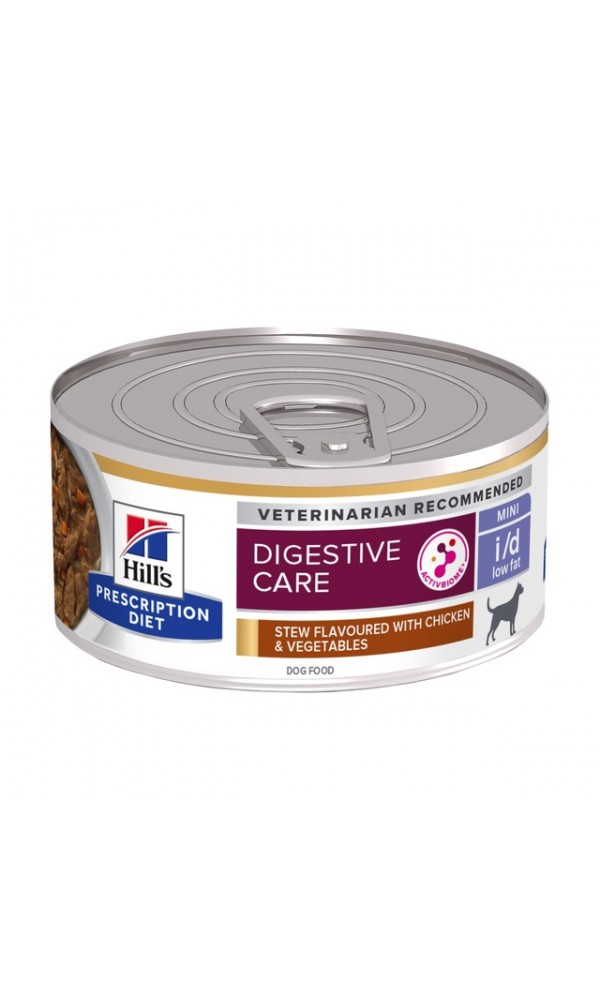 Hills pd koera hautis i/d low fat kana/köögivili 156g