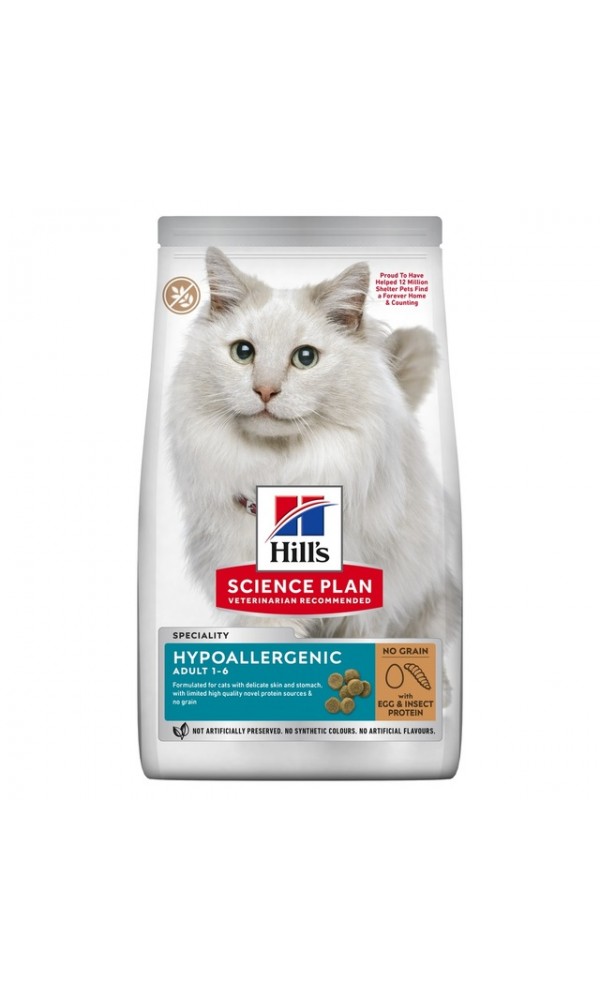 Hills kassi täissööt hypoallergenic 1,5kg