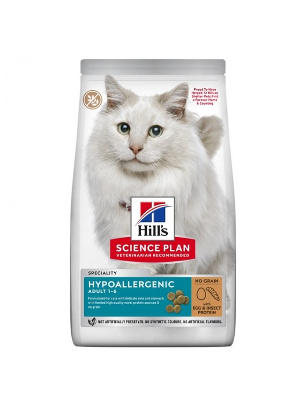Hills kassi täissööt hypoallergenic 1,5kg