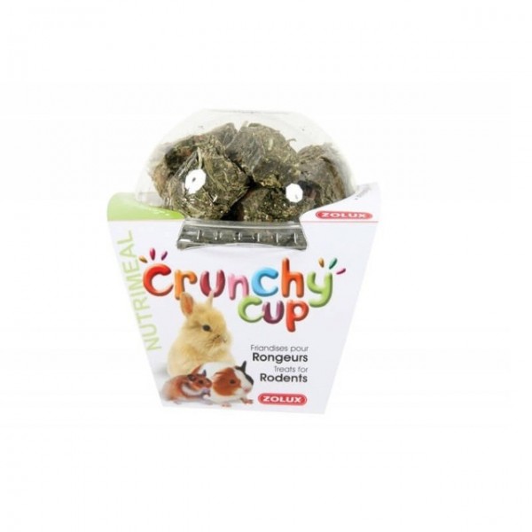 Zolux näriliste maius crunchy cup lutsern ja porgand 200g