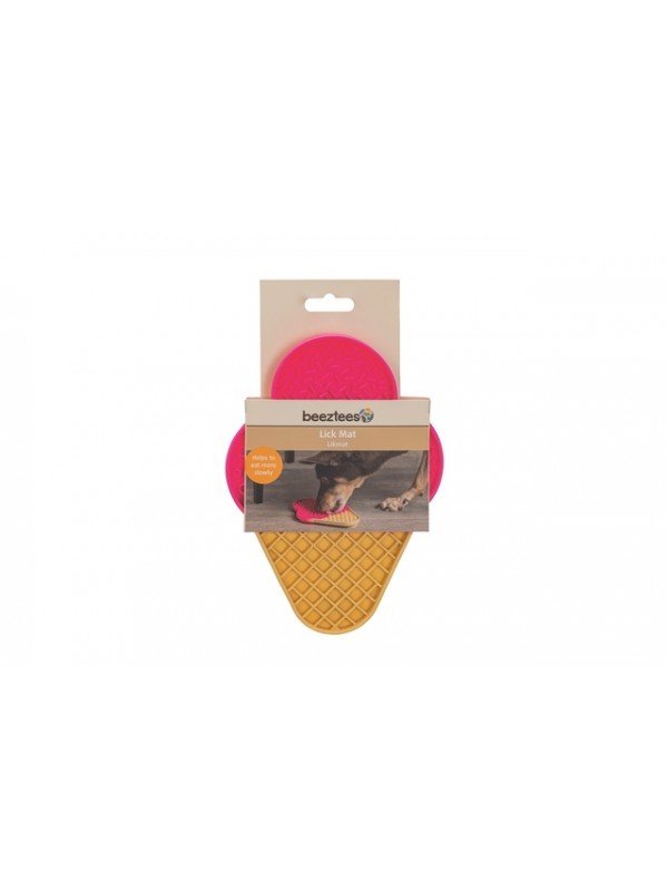 Beeztees maiusematt silikoon jäätis 21x15cm roosa