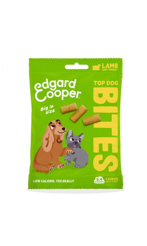 Edgard cooper koera maius bites lammas/kalkun suur tõug 50g