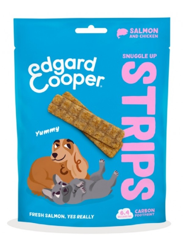Edgard cooper koera maius strips lõhe/kana 75g