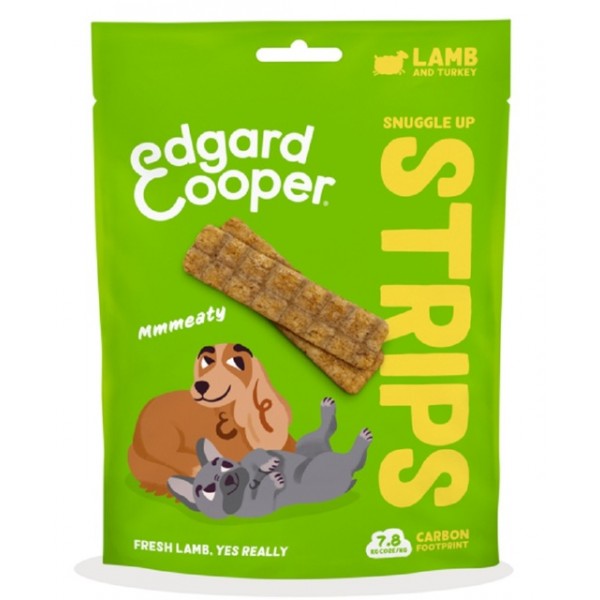 Edgard cooper koera maius strips lammas/kalkun 75g