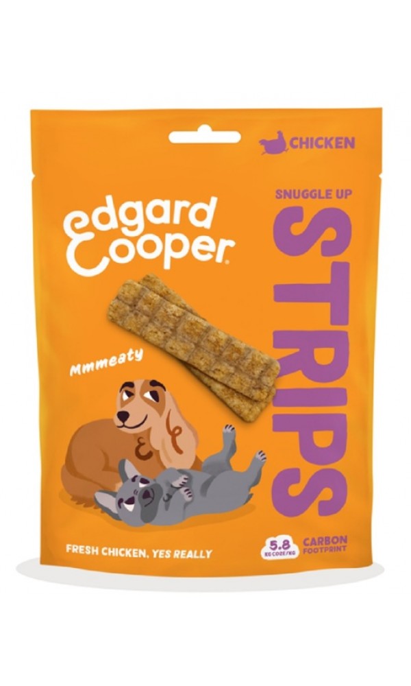 Edgard cooper koera maius strips kalkun/kana 75g