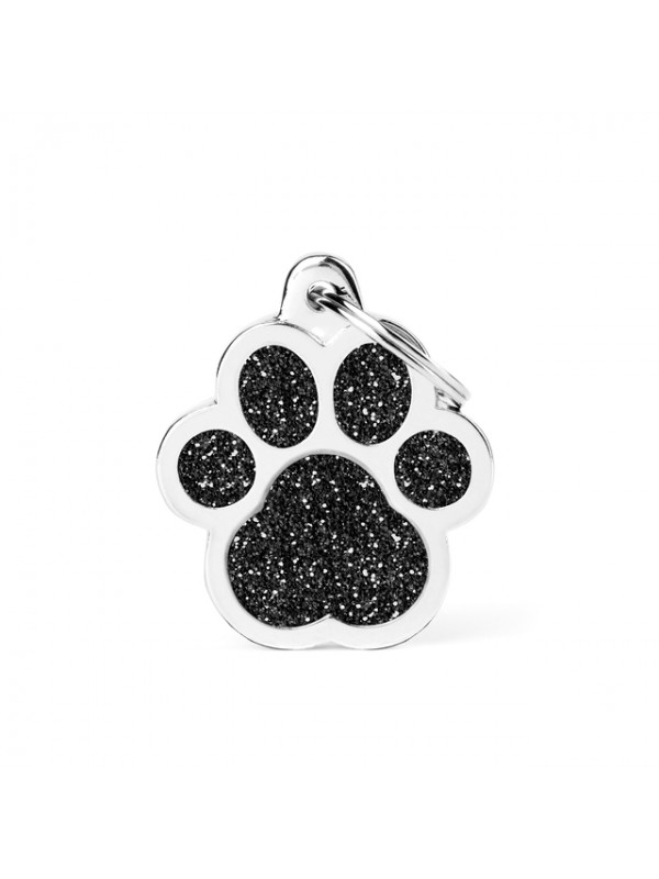 My family shine ripats suur käpajälg sädelev must