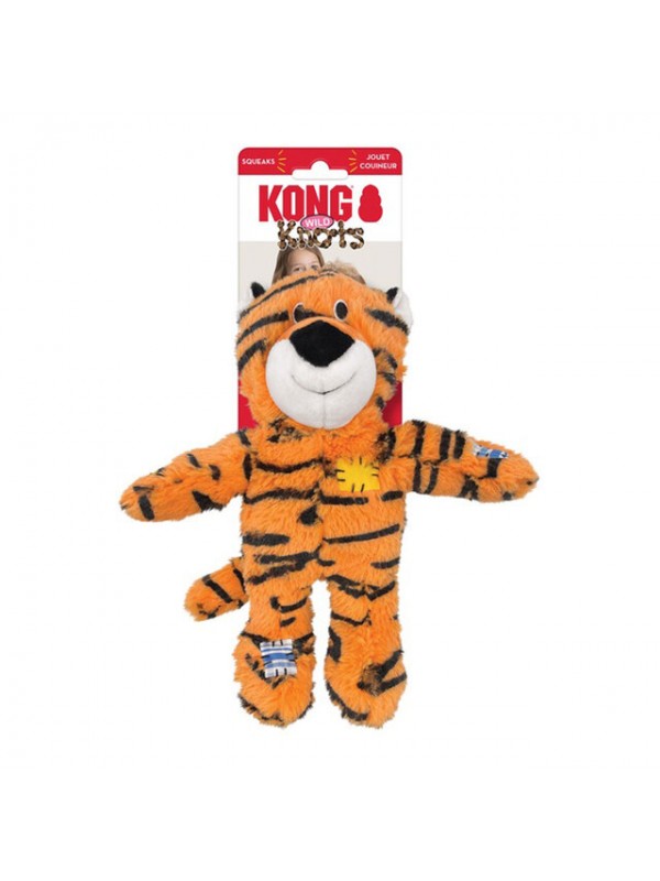 Kong wild knots tiger koera mänguasi m/l #