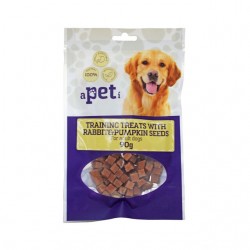 Apeti koera treeningmaius jäneselihast kõrvitsaseemnetega 90g