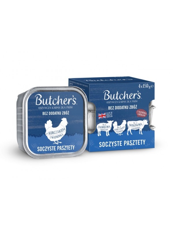Butchers koera pasteet multip. lammas/kana/veis 150g n4