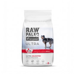 Raw paleo koera täissööt ultra kesk./suur tõug veis 2kg