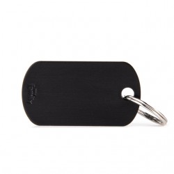 My family ripats väike militaar must alumiinium #