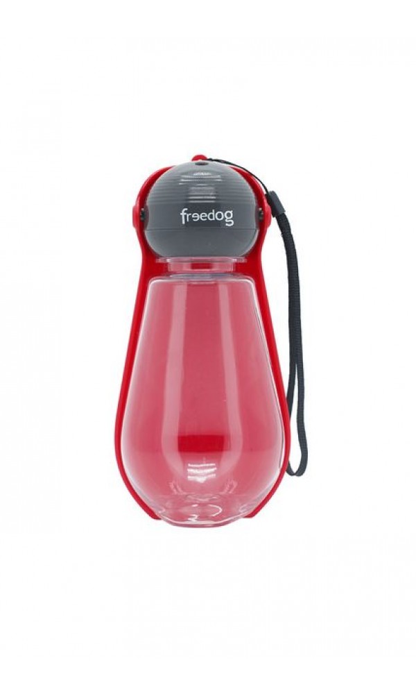 Freedog koera veepudel ovi 400ml punane
