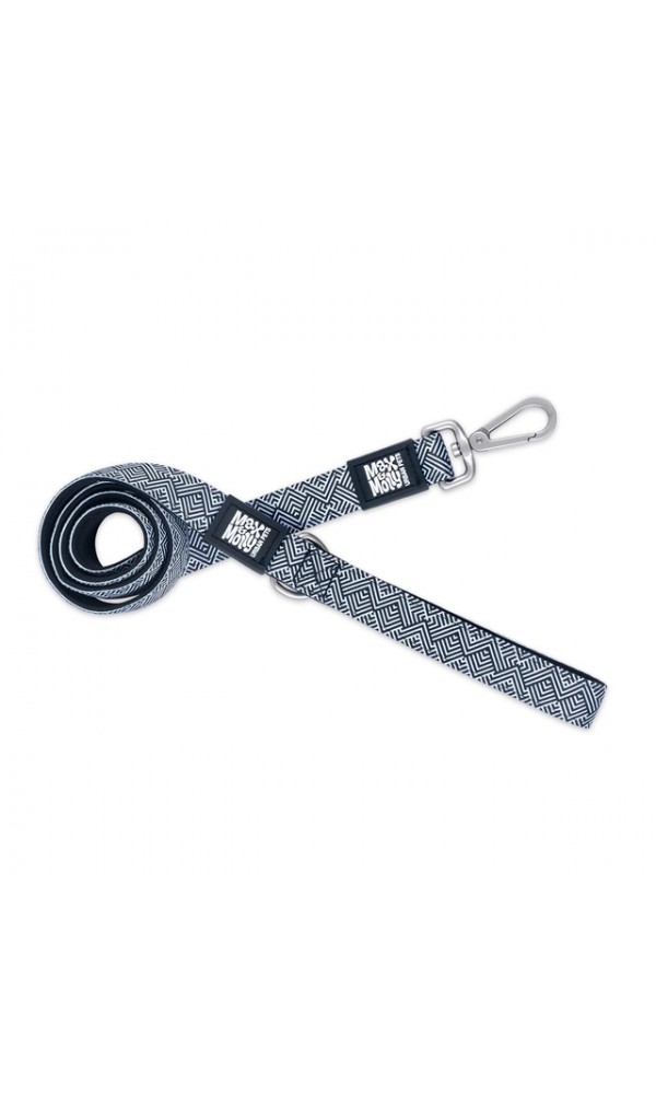 Max&molly koera jalutusrihm mykonos m 120cm must #