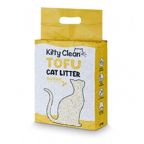 Kitty clean kassiliiv tofu natural 2,5kg