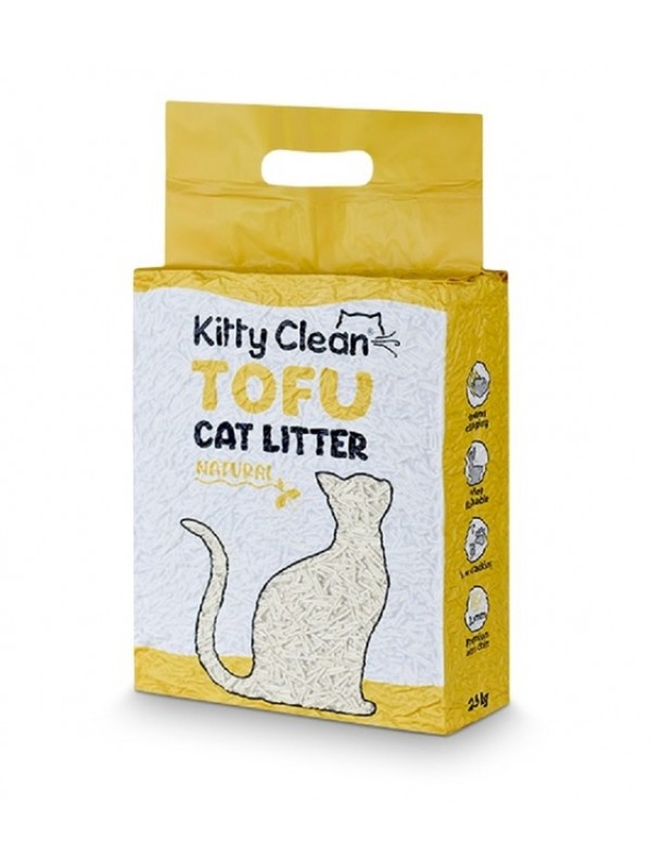 Kitty clean kassiliiv tofu natural 2,5kg