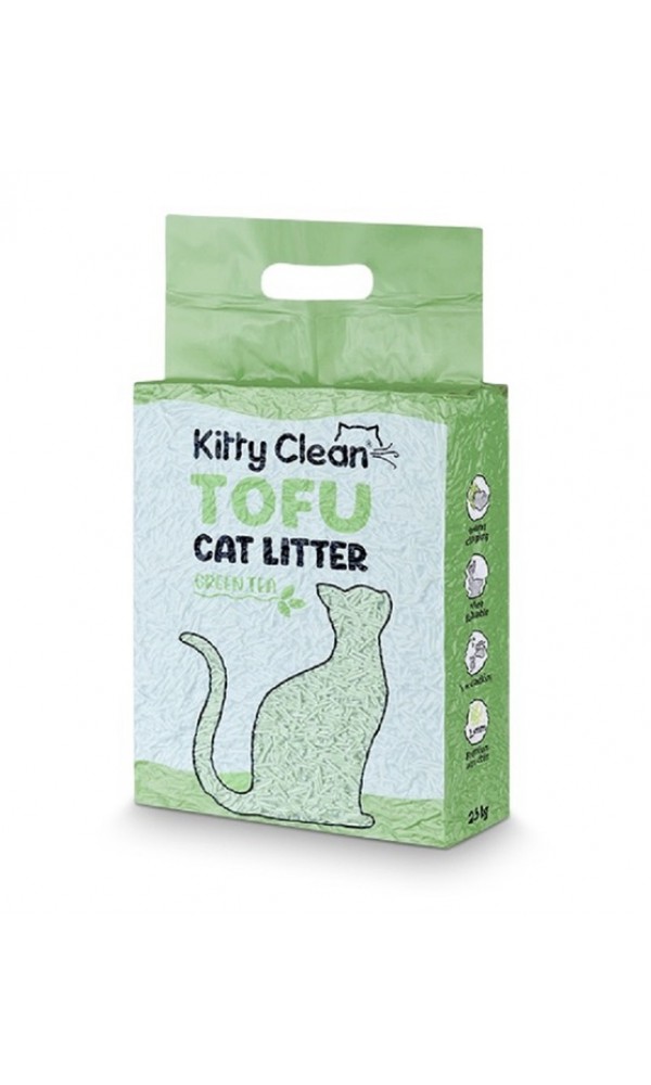Kitty clean kassiliiv tofu roheline tee 2,5kg
