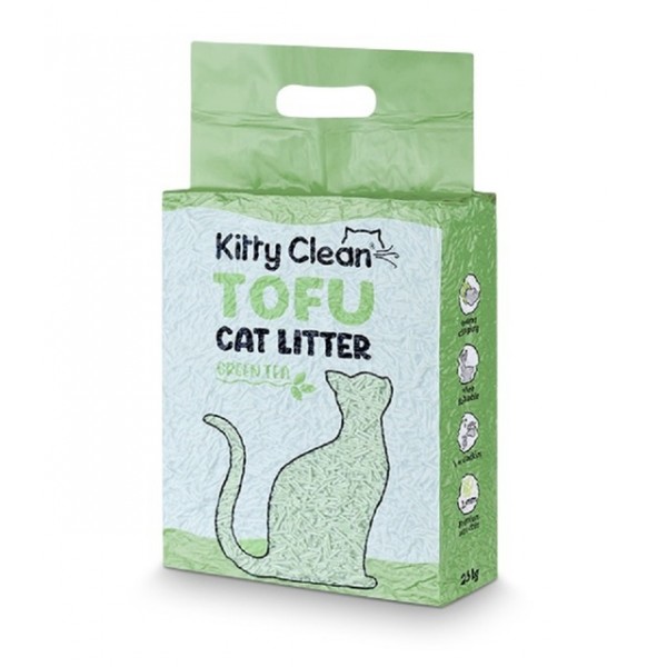 Kitty clean kassiliiv tofu roheline tee 2,5kg