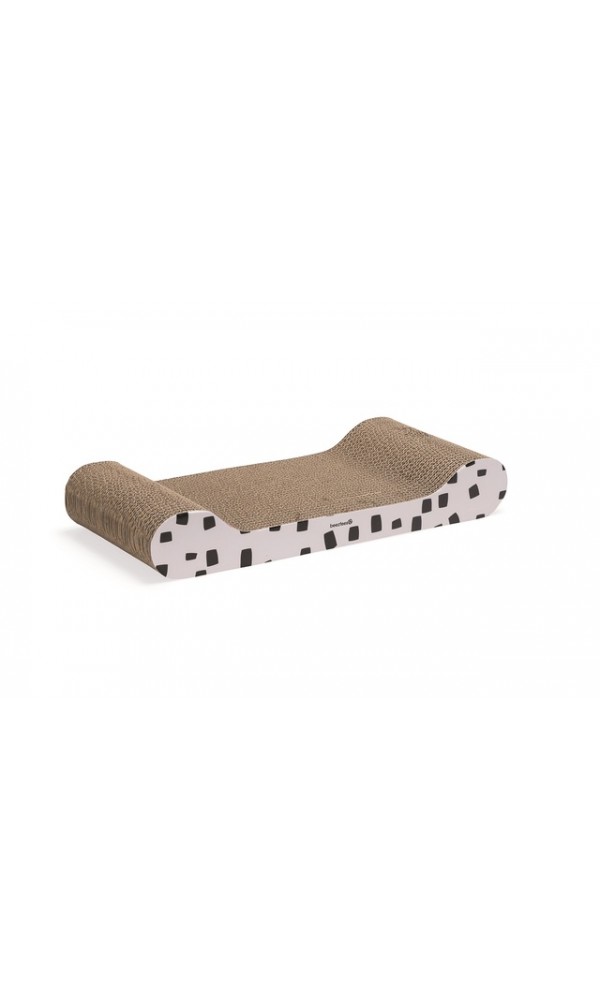 Beeztees kassi kraapimisalus sofa 49x22x7,5cm valge