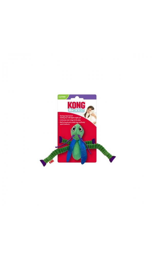 Kong crackles grasshopper kassi mänguasi