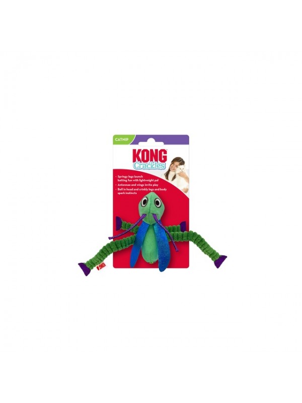 Kong crackles grasshopper kassi mänguasi
