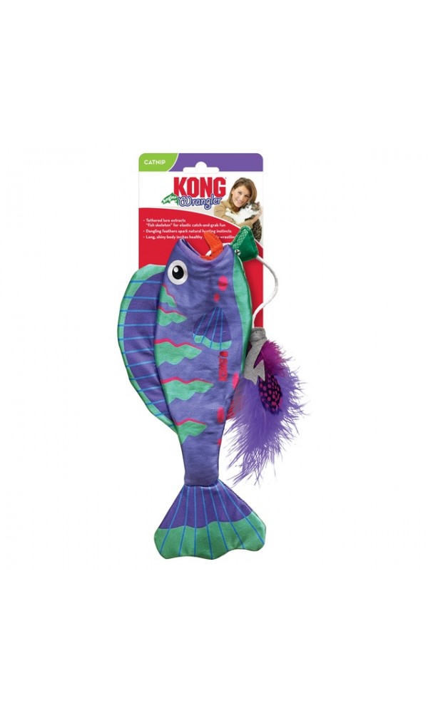 Kong wrangler angler fish kassi mänguasi valik #