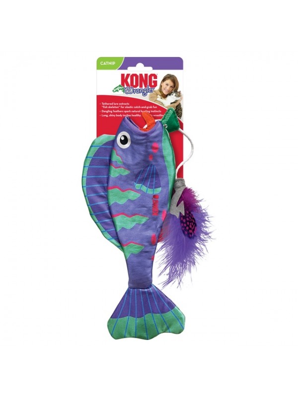 Kong wrangler angler fish kassi mänguasi valik #