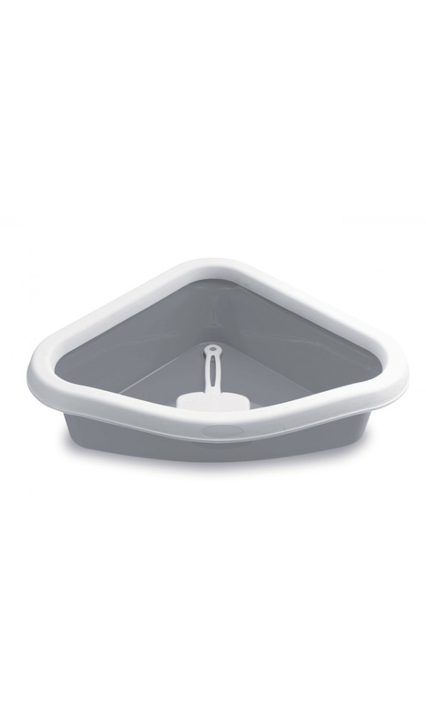 Stefanplast kassi liivakast sprint nurk 56x40x14cm valge/hall #