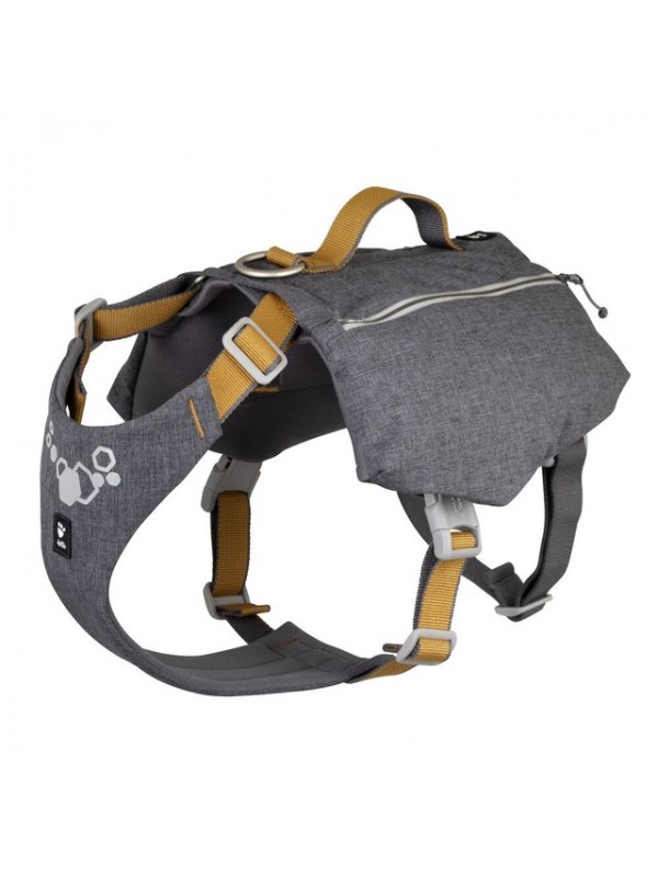 Hurtta matkatraksid expedition pack eco taskutega 45-65cm must