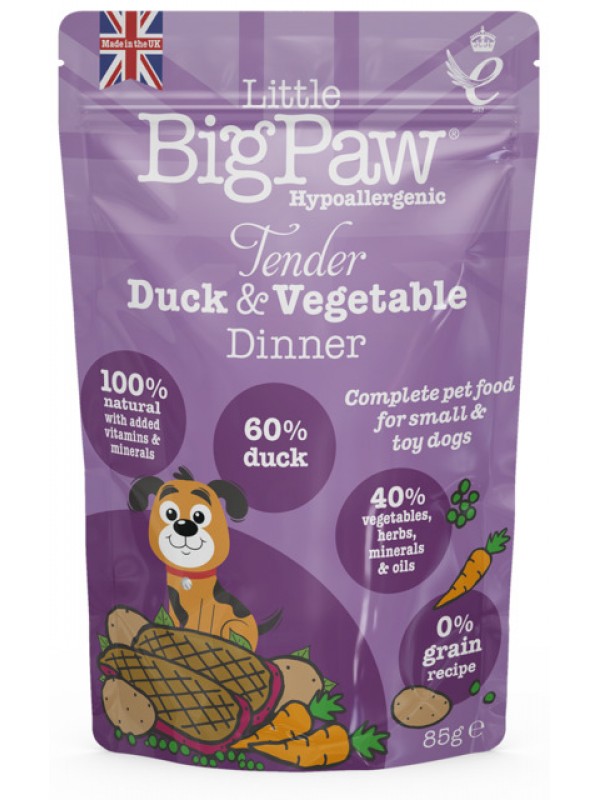 Little bigpaw koera einekotike part/köögiviljad 85g n1