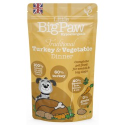 Little bigpaw koera einekotike kalkun/köögiviljad 150g n1