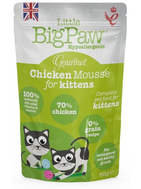 Little bigpaw kassipoja einekotike mousse kana 85g n1 Little bigpaw kassipoja einekotike mousse kana 85g n1