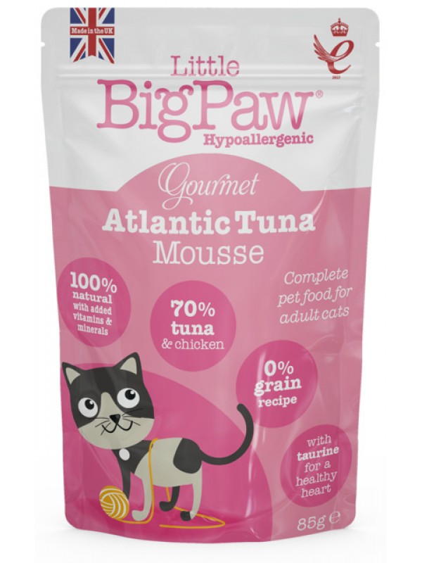 Little bigpaw kassi einekotike mousse tuunikala 85g n1 Little bigpaw kassi einekotike mousse tuunikala 85g n1