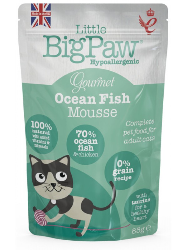 Little bigpaw kassi einekotike mousse ookeanikala 85g n1 Little bigpaw kassi einekotike mousse ookeanikala 85g n1