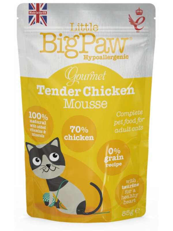 Little bigpaw kassi einekotike mousse kana 85g n1 Little bigpaw kassi einekotike mousse kana 85g n1