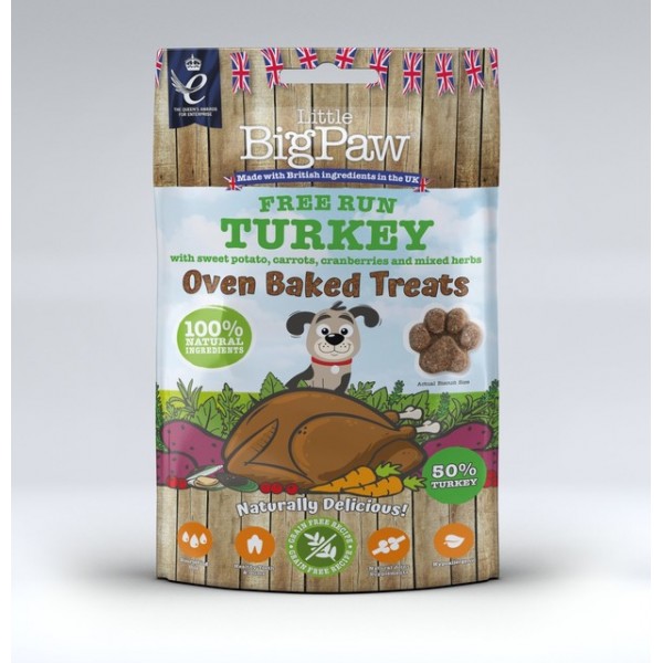 Little bigpaw koera maius oven baked kalkun 130g n1