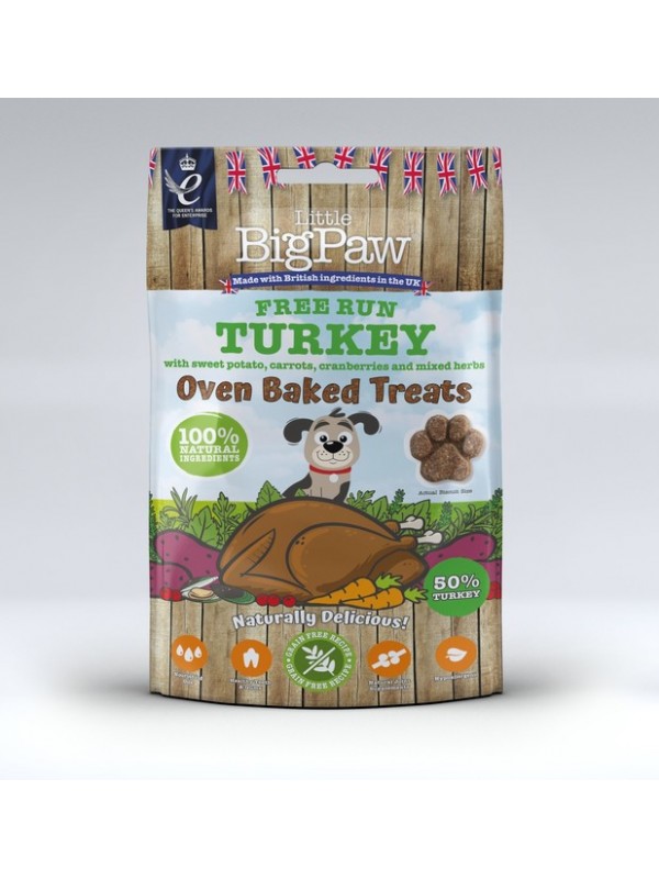 Little bigpaw koera maius oven baked kalkun 130g n1