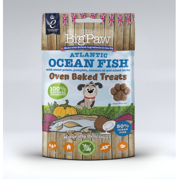 Little bigpaw koera maius oven baked ookeanikala 130g n1