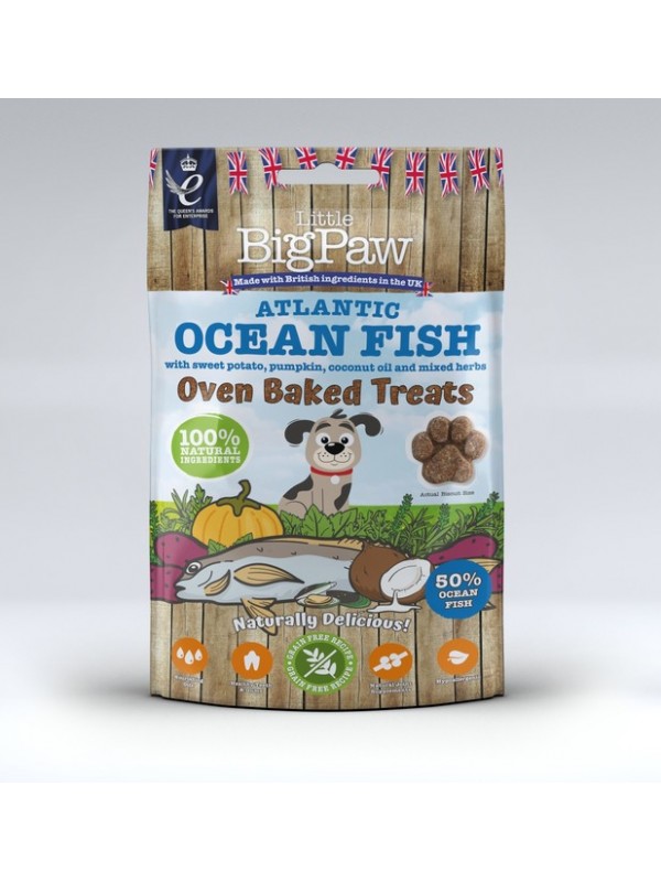 Little bigpaw koera maius oven baked ookeanikala 130g n1