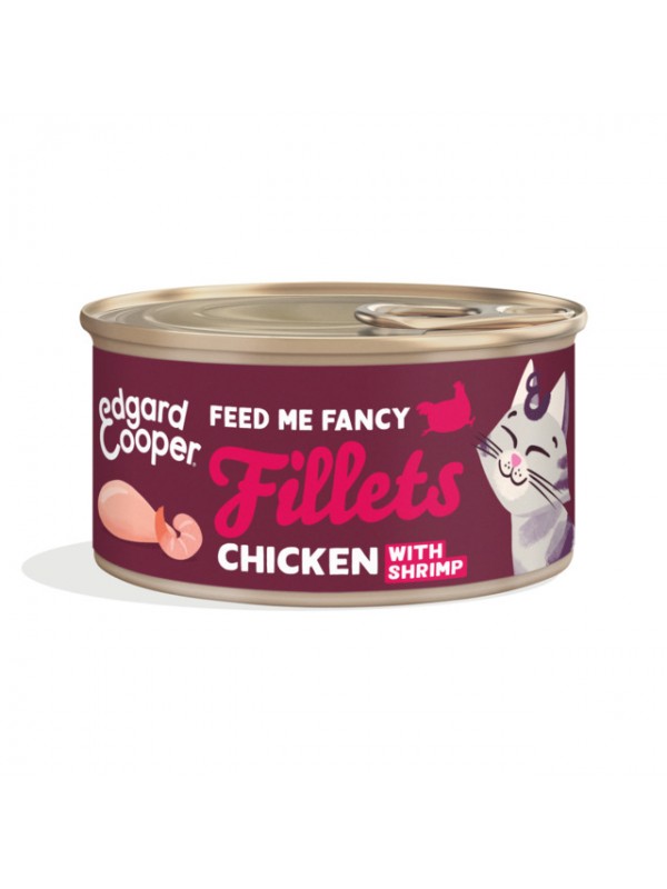 Edgard cooper kassi konserv fileed kana/krevett 70g n1