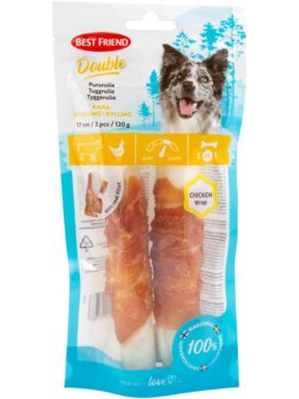 Bf koera maius double närimispulk kanafileega 17cm 120g n2 Bf koera maius double närimispulk kanafileega 17cm 120g n2