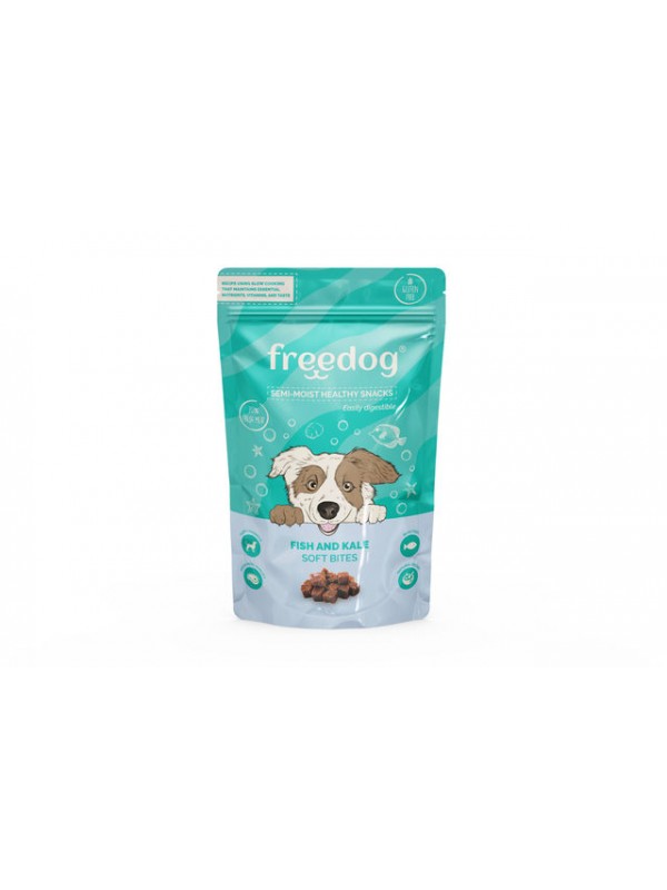 Freedog koera maius semi-moist kala/lehtkapsas 100g Freedog koera maius semi-moist kala/lehtkapsas 100g