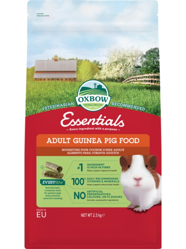 Oxbow essentials täiskasvanud merisea täissööt 2.5kg