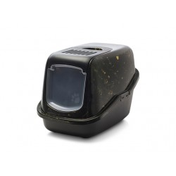 Savic kassi liivakast nestor marble must/kuldne 56x39x38,5cm